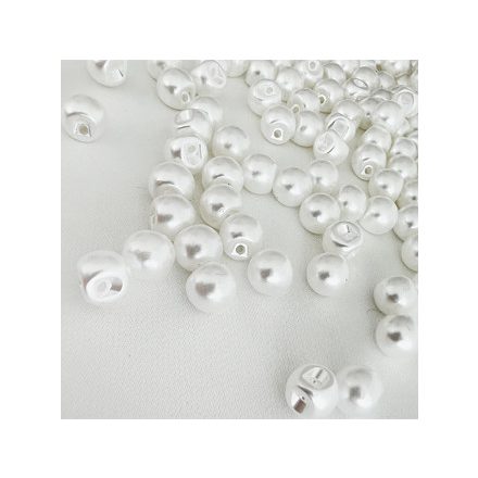 ED-02-072 Törtfehér gyöngygomb 10mm