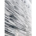ED-11-1845 Törtfehér organza alapú csíkos jacquard szövésű anyag 