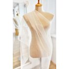 ED-26-027 Karika flitteres törtfehér tüll