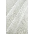 ED-26-034 Átlátszó flitteres nagy virág mintás törtfehér tüll 150 cm 