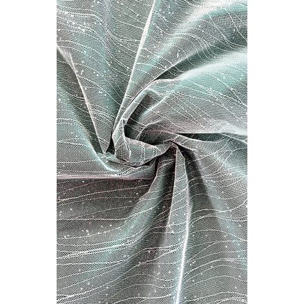 ED-26-1086 Színes glitteres mintás törtfehér tüll 150 cm
