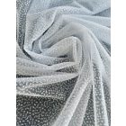 ED-26-302 Hófehér puha glitter tüll