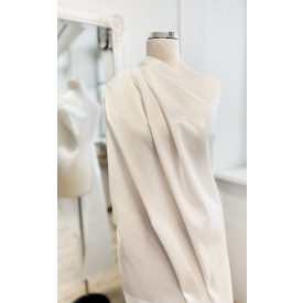   ED-26-5814 Törtfehér strukturált felületű szövet rosegold fémszállal