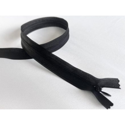 ED-84-0982 60 CM fekete rejtett húzózár