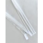 ED-84-0985 60 CM fehér rejtett húzózár