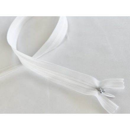 ED-84-0986 60 CM törtfehér rejtett húzózár