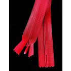 ED-84-0989 25 CM piros rejtett húzózár