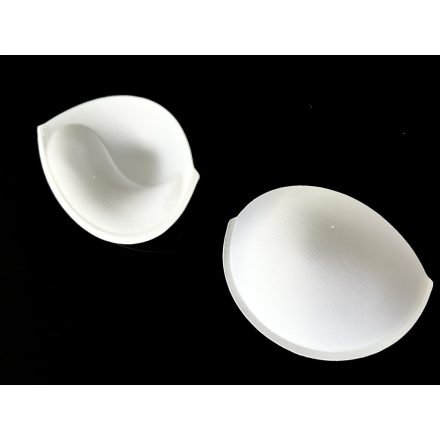 ED-84-277 "M" Hófehér színű lekerekített push up mellbetét 